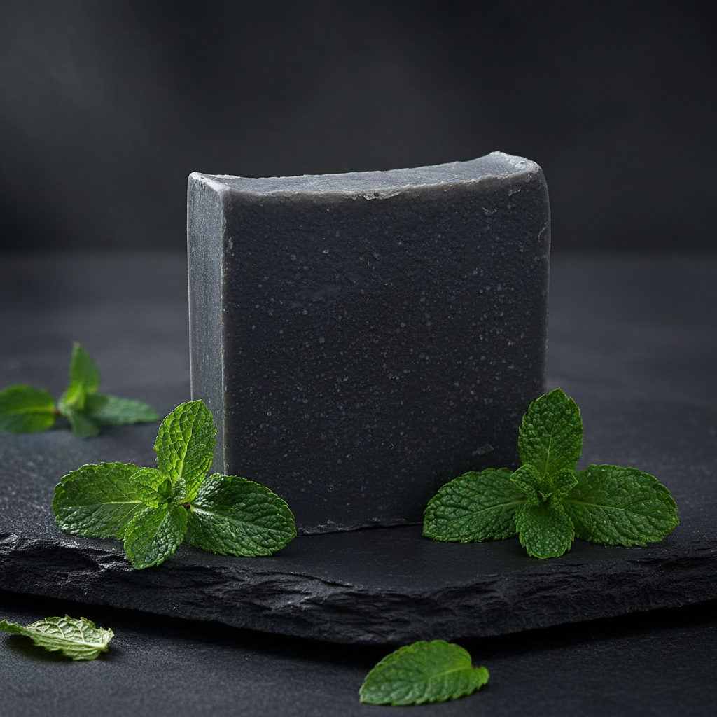 Carbón Activado & Menta | Jabón Artesanal Refrescante