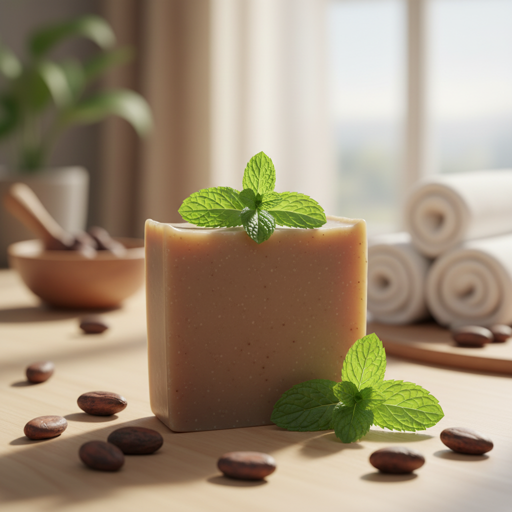 Cacao & Menta | Jabón Artesanal de Frescura